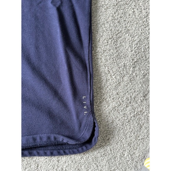 LIVI 14-16 Plus Pullover Lightweight S/S Sweatshirt Blue Activewear Short Sleeve - Picture 3 of 7